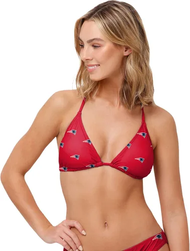 Vista 503 de FOCO Women's NFL Team Logo Ladies Bathing Swim Wear Suit