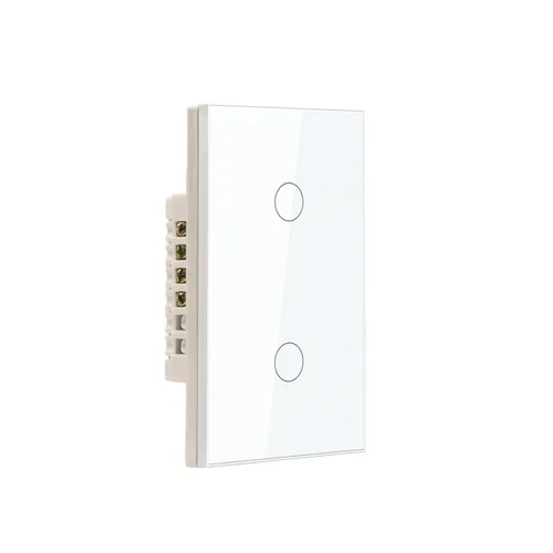 Vista 14 de Interruptor de luz inteligente necesita cable neutro, una sola banda, negro 1 botón 4.65 x 2.83 x 1.34 pulgadas, solo Wi-Fi de 2.4 GHz, funciona