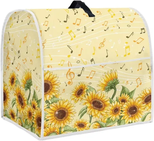Vista 14 de Funda para batidora de pie de libélula bohemia compatible con mezclador de cocina de 4.5 a 5 cuartos de galón, a prueba de polvo, cubierta