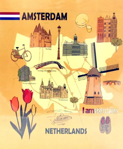 Vista 3 de Álbum de fotos en relieve de Ámsterdam Holanda 200 fotos/4x6 NUEVO