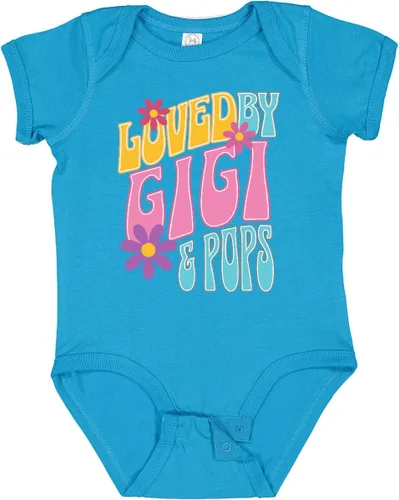 Vista 10 de inktastic Gigi and Pops Love Me - Body de bebé para nieta