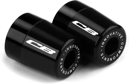 Vista 4 de Extremos de barra de manillar, empuñaduras de mano, tapas de enchufe compatibles con Honda CB 650R/1000R/650F Manillar de motocicleta Grip End cb