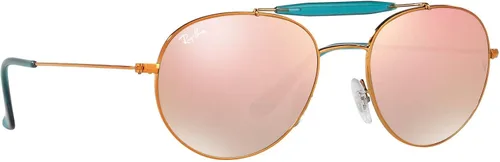 Vista 5 de Ray-Ban RB3540 - Lentes de sol brillantes de broncecobre degradados 2205in Bronce brillantecobre Flash Gradient