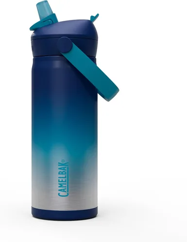 Vista 9 de CamelBak Thrive Flip Straw Kids Bite Valve Stainless Steel Water Bottle Biking Dogs, 12oz Perros en bicicleta