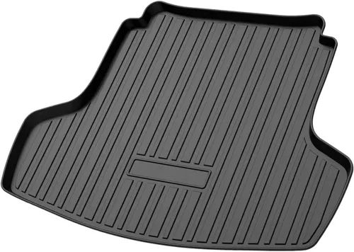 Vista 13 de Elsetyler Revestimiento de carga para viaje 2021 – TPO negro para todo tipo de clima, resistente al agua, bandeja de carga trasera, protector