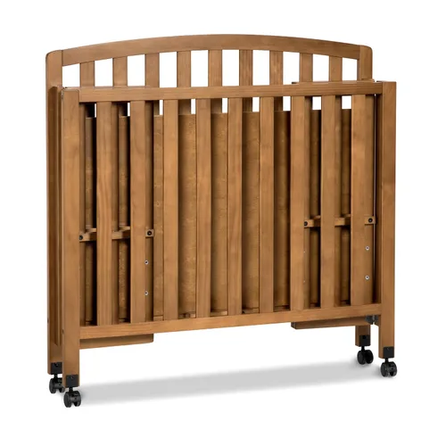 Vista 7 de DaVinci Dylan Cuna portátil 3 en 1 para bebé con ruedas - Conversión a cama para niños pequeños y sofá cama - Perfecta para espacios pequeños