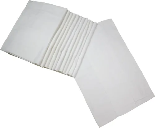 Vista 10 de OsoCozy Pañales de tela preplegados (1 doz), suaves, absorbentes, duraderos, 100% algodón