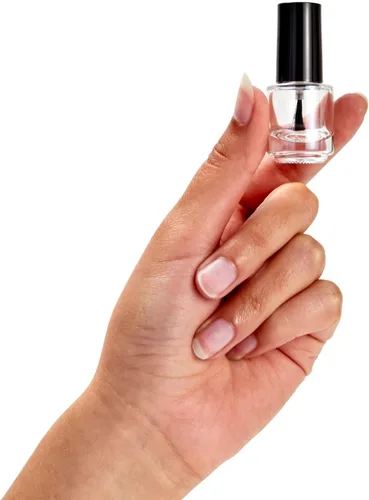 Vista 5 de Bright Creations Minibotellas vacías de esmalte de uñas con cepillo, frascos de vidrio recargables para hacer esmalte de uñas, mini botellas