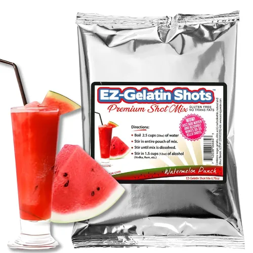 Vista 15 de Bahama Mama Jello Shot Mix 6.78 oz – Mezcla de gelatina premium sin gluten para shots de gelatina sabrosos – Mezcla de gelatina en polvo EZ fácil