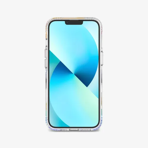 Vista 2 de Tech21 Evo Art - Funda protectora para iPhone 13 con ilustraciones exclusivas y protección contra caídas de 12 pies Multi