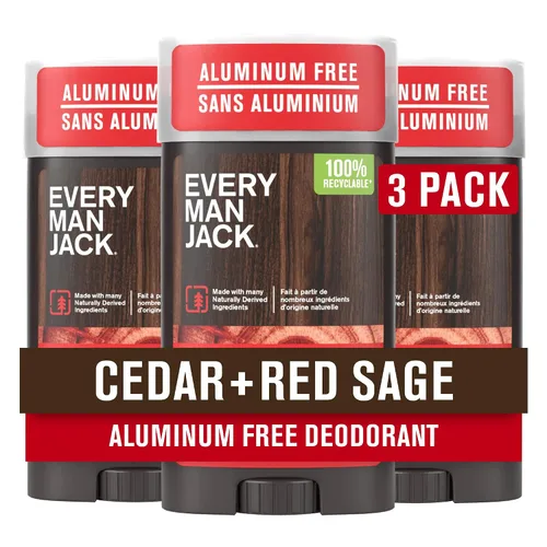 Vista 24 de Every Man Jack Desodorante para Hombre de Ámbar + Sándalo - Mantén la Frescura con Desodorante sin Aluminio Para Todos los Tipos de Piel - Elimina