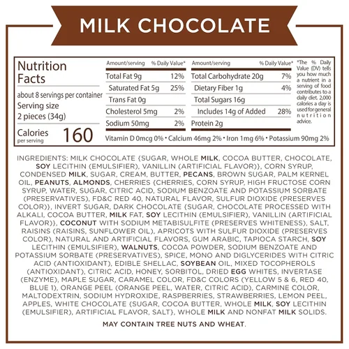 Vista 10 de Russell Stover Surtido de chocolate con leche caja de Bowline