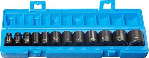 Vista 2 de 3/8" Dr. 12 Pc. 12 Pt. Juego de longitud estándar
