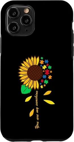Vista 10 de iPhone 11 Girasol Puzzle Pieza Inspiradora Autismo Concientización Estuche Regalo