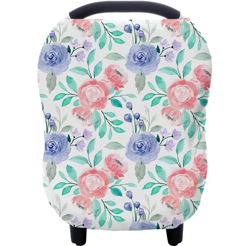 Vista 15 de Fundas de toldo para asiento de automóvil para lactancia - Fundas de asiento de automóvil para bebés, funda de lactancia multiusos, regalos