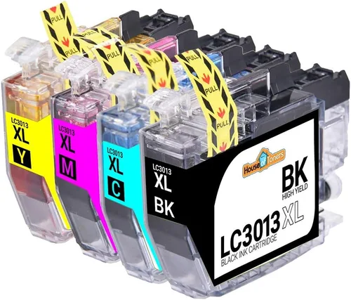 Vista 2 de Houseoftoners Cartuchos de tinta Brother LC3013XL de alto rendimiento Brother LC3013XL MFC-J491DW MFC-J497DW MFC-J895DW