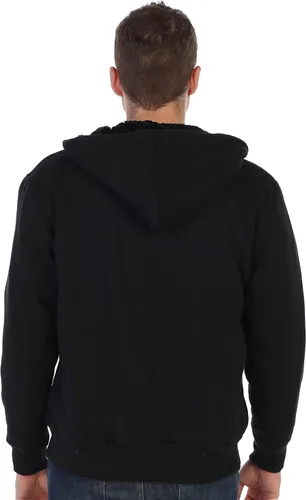 Vista 3 de Gioberti Chaqueta con capucha de forro polar pesado para hombre