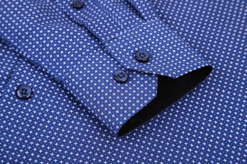 Vista 5 de Alex Vando Mens Printed Dress Shirts Long Sleeve Regular Fit Button Down Shirt