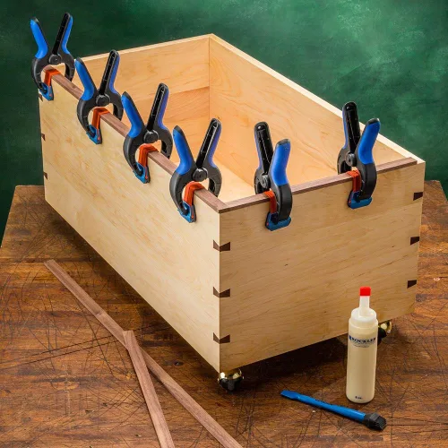 Vista 3 de Rockler abrazadera tamaño medio, 1 par