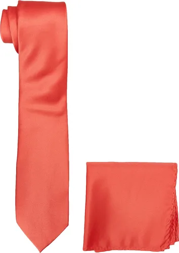 Vista 29 de Stacy Adams Conjunto de corbata sólida de satén para hombre