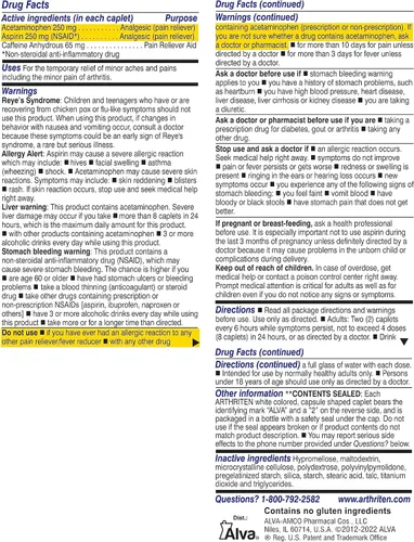 Vista 5 de Fórmula para el dolor inflamatorio, máxima fuerza, fórmula de 6 horas, 28 cápsulas (paquete de 2)