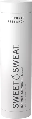 Vista 11 de Sports Research Gel potenciador de entrenamiento Sweet Sweat para maximizar tu ejercicio y sudor más rápido, barra de 6.4 onzas