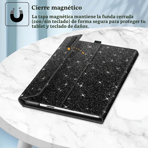 Vista 6 de Fintie Funda tipo cartera para Microsoft Surface Pro 12th (2026) de 13