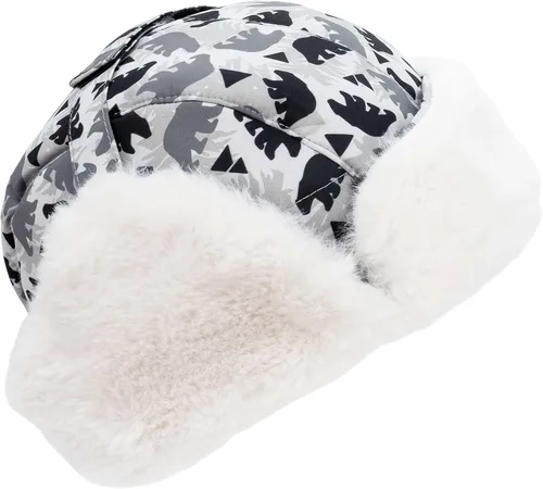 Vista 2 de JAN & JUL Sombrero de trampero Cozy-Dry Sombrero de invierno ajustable Grow-with-Me para bebé