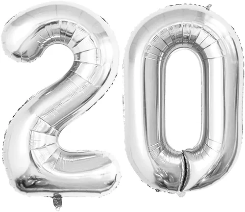 Vista 415 de Goer, conjunto de globos de papel aluminio para decoraciones de cumpleaños, globos de las letras de feliz cumpleaños y de números Oro