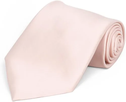 Vista 54 de tiemart Corbata de color sólido prémium Negro