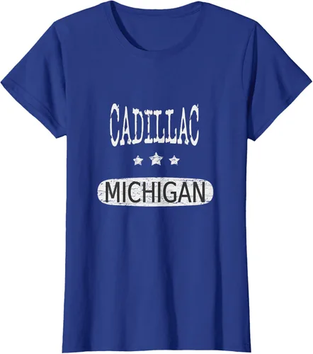 Vista 57 de Vintage Cadillac Michigan Camiseta