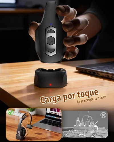 Vista 6 de Auriculares Bluetooth Trucker con auriculares inalámbricos MFB