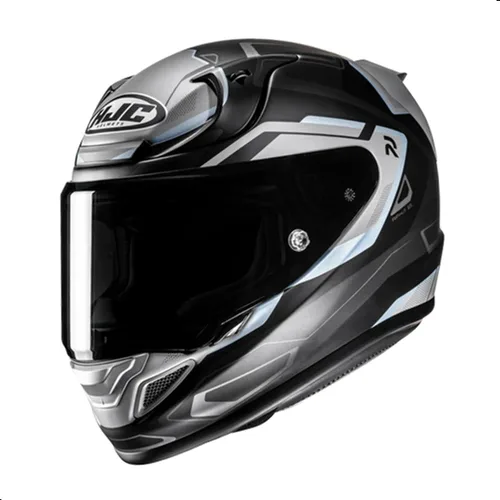 Vista 3 de Casco de motocicleta HJC RPHA 12N Brels con visera HJ-42 Pinlock, aprobado por DOT (MC1, Pequeño)