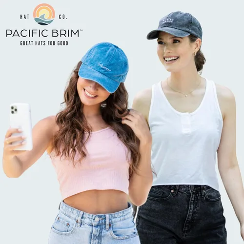 Vista 3 de Gorra de béisbol ajustable clásica de algodón para mujer y hombre