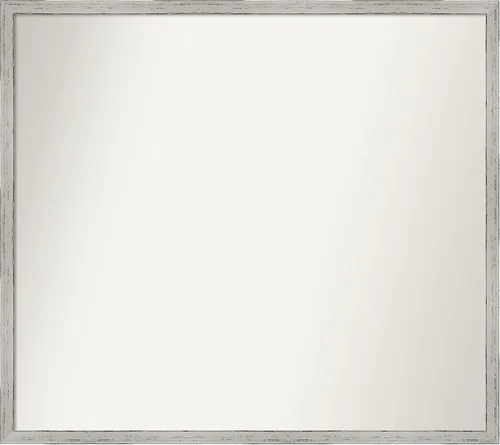 Vista 13 de Amanti Art Espejo de baño blanco para sobre el fregadero, 22 x 45 pulgadas, espejo de tocador rectangular blanco Lucie, marco de madera moderno