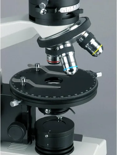 Vista 3 de AmScope PZ200BA Microscopio binocular polarizador, 40X-640X