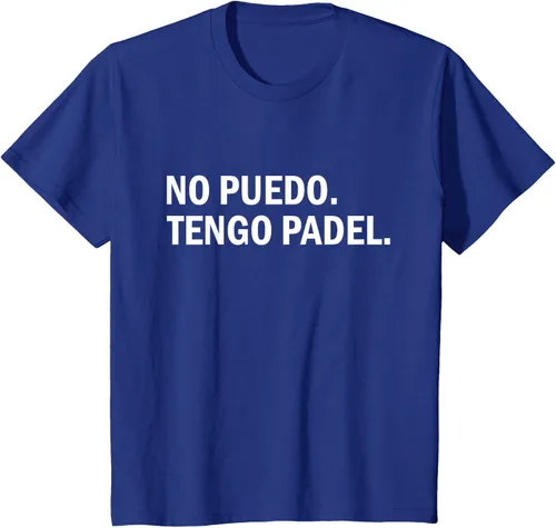 Vista 63 de Camiseta de jugador divertido No Puedo Tengo Padel Hobby
