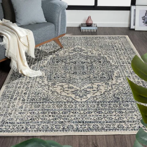 Vista 12 de LUXE WEAVERS Alfombra marroquí bohemia gris 5x7