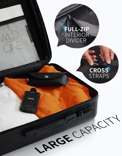 Vista 5 de Zitahli Luggage Set - 3 Pieces Luggage Sets Expandable - Hard Case Luggage - Spinner Wheels Suitcase with TSA Lock - YKK Zippers Suitcase Sets