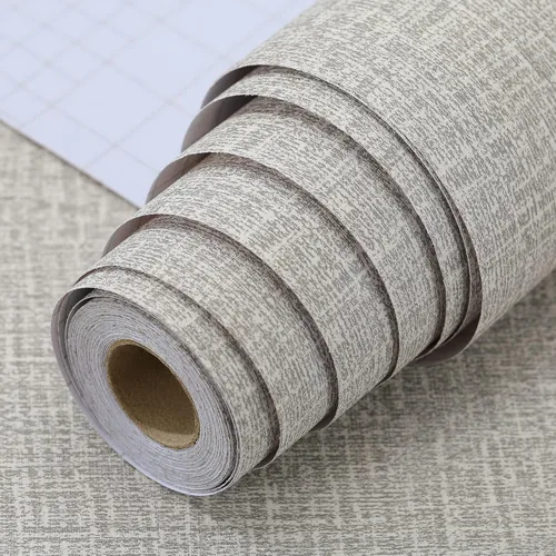 Vista 15 de Papel Tapiz Adhesivo Removible de Seda Negra - 11.8 x 78.7 Pulgadas Papel Tapiz Autoadhesivo Removible, Papel de Contacto para Pared Fácil de Pegar