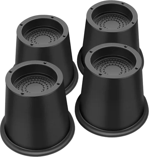 Vista 30 de ANNKUT Elevador de Cama de 1 Pulgada de Alta Resistencia, Elevador Redondo de Muebles para Cama, Escritorio, Mesa, Sofá, Soporte de Cama, Soporte