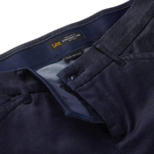 Vista 5 de Lee Womens Petite Flex Motion Regular Fit Straight Leg Pant