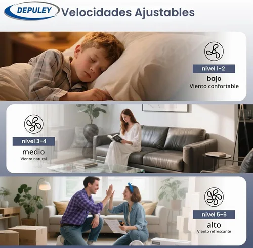 Vista 6 de Depuley Ventiladores de techo con luces y control remoto: ventilador de techo de montaje empotrado moderno de perfil bajo de 20 pulgadas con control