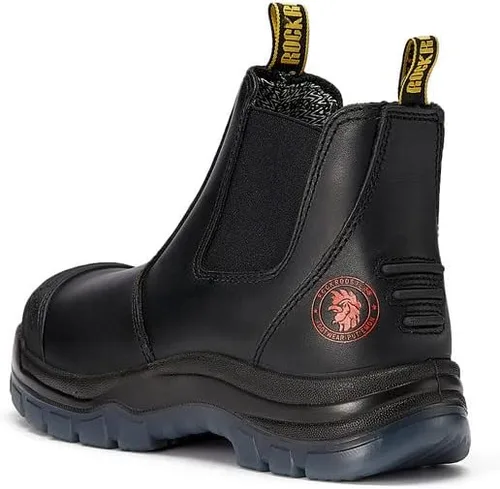 Vista 4 de ROCKROOSTER Lumen - Botas Chelsea de punta suave para mujer