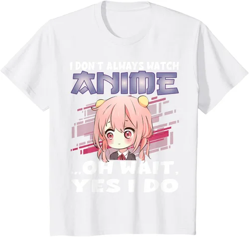 Vista 25 de Ver camiseta japonesa de anime con estampado de anime Girl, Negro, S