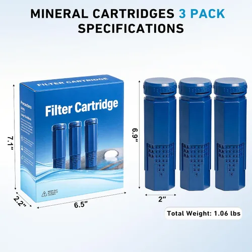 Vista 3 de Cartuchos minerales de repuesto para el sistema en línea Frog @Ease