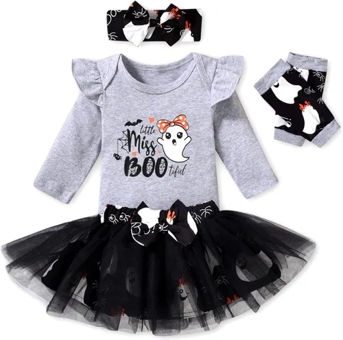 Vista 20 de Aalizzwell Traje de falda navideña para bebés recién nacidos american