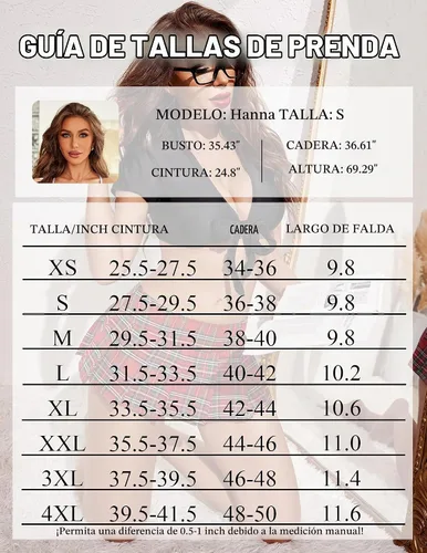 Vista 7 de Avidlove Minifalda plisada de tiro bajo Y2K a cuadros para mujer A-Rojo