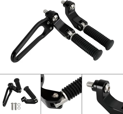 Vista 2 de Bruce & Shark Kit de montaje de estribera de pasajero de pedal trasero para BMW R18 2020-2022