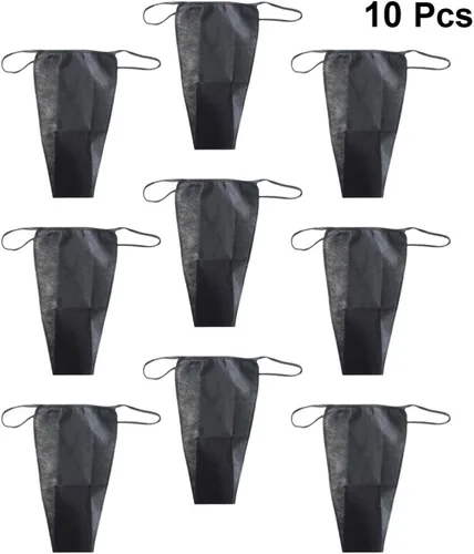 Vista 3 de EXCEART 100 bragas desechables para mujer azul sexy ropa interior T- Back tanga desechables para tratamientos de spa